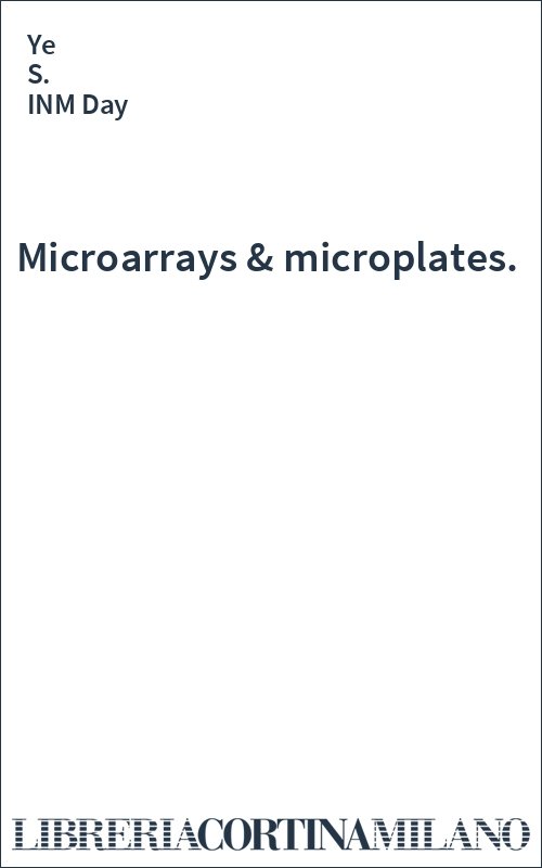 Microarrays & microplates.