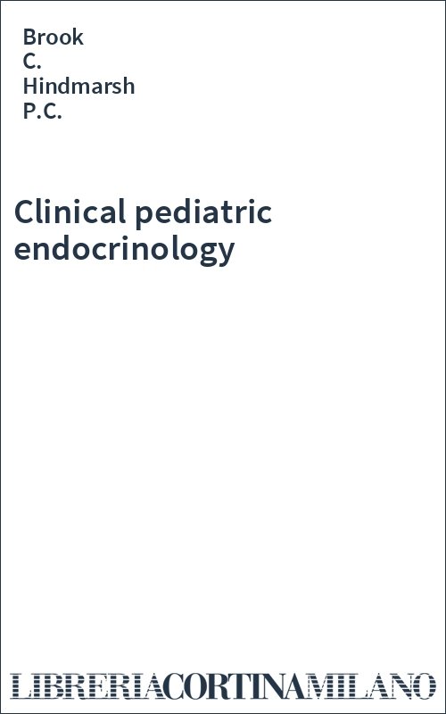 Clinical pediatric endocrinology