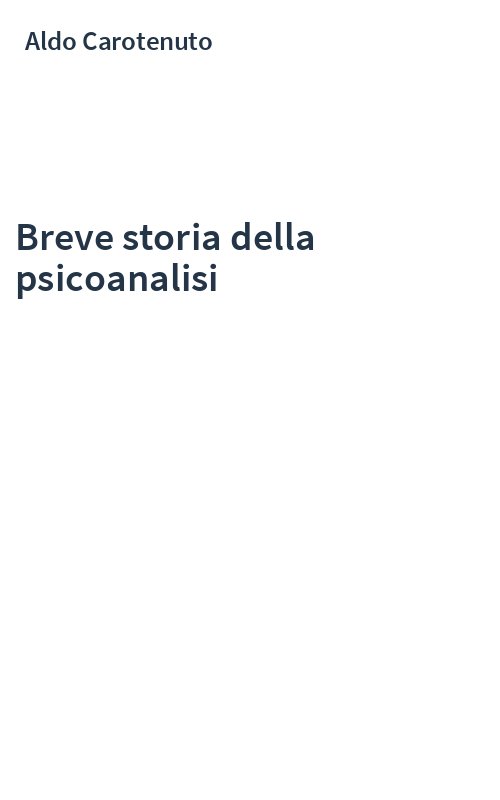 Breve storia della psicoanalisi