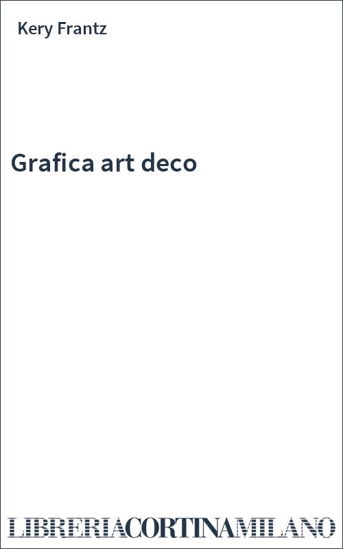Grafica art deco