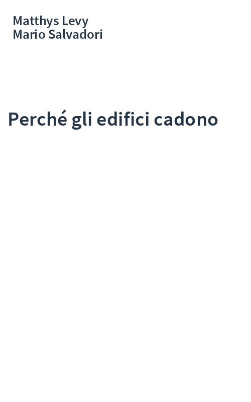 Perché gli edifici cadono