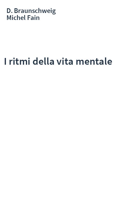 I ritmi della vita mentale
