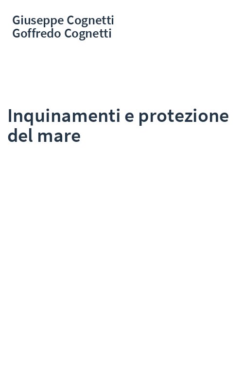 Inquinamenti e protezione del mare