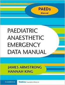 Paediatric Anaesthetic Emergency Data Manual