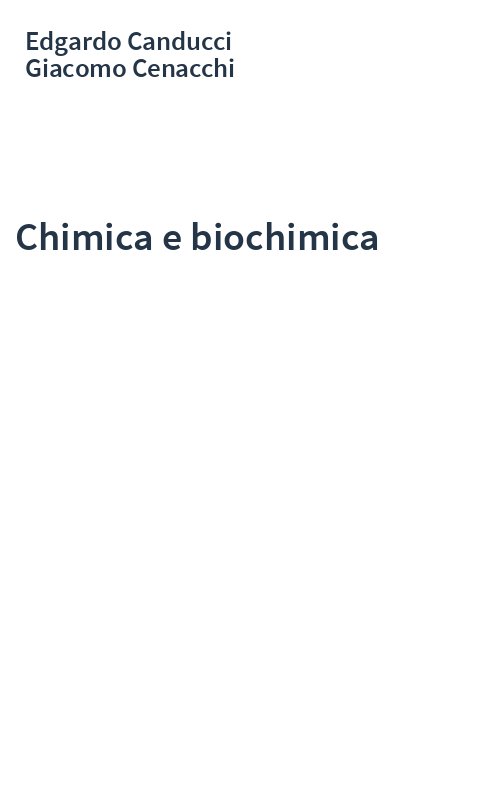 Chimica e biochimica