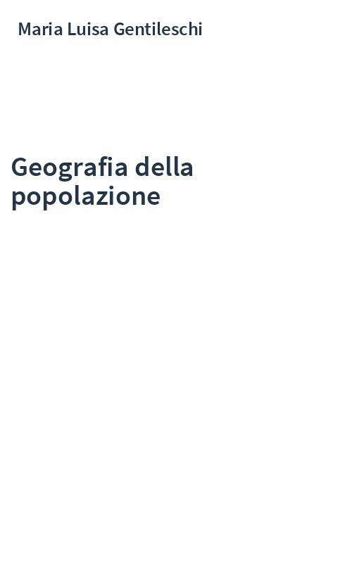 Geografia della popolazione