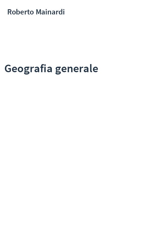 Geografia generale