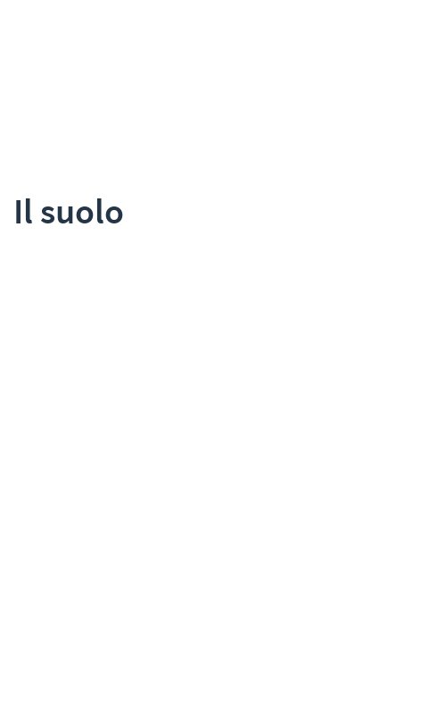 Il suolo