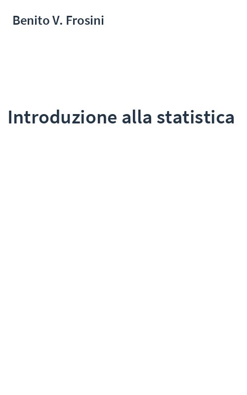 Introduzione alla statistica