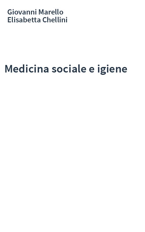 Medicina sociale e igiene