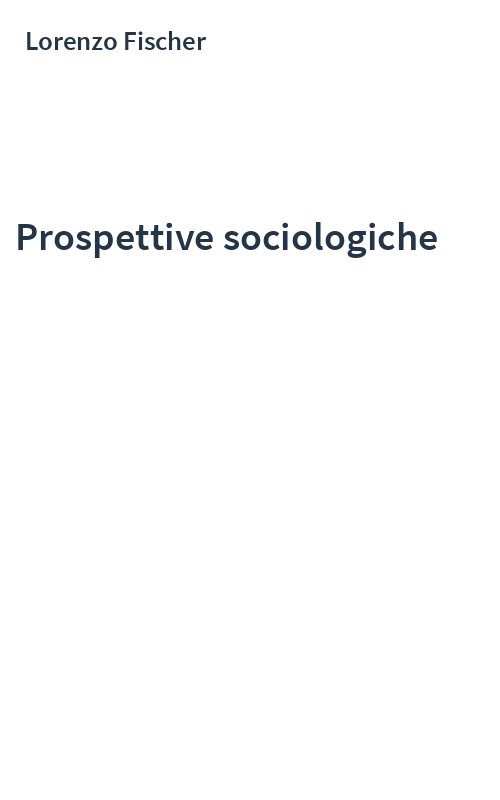 Prospettive sociologiche