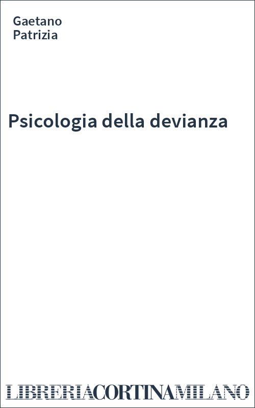 Psicologia della devianza