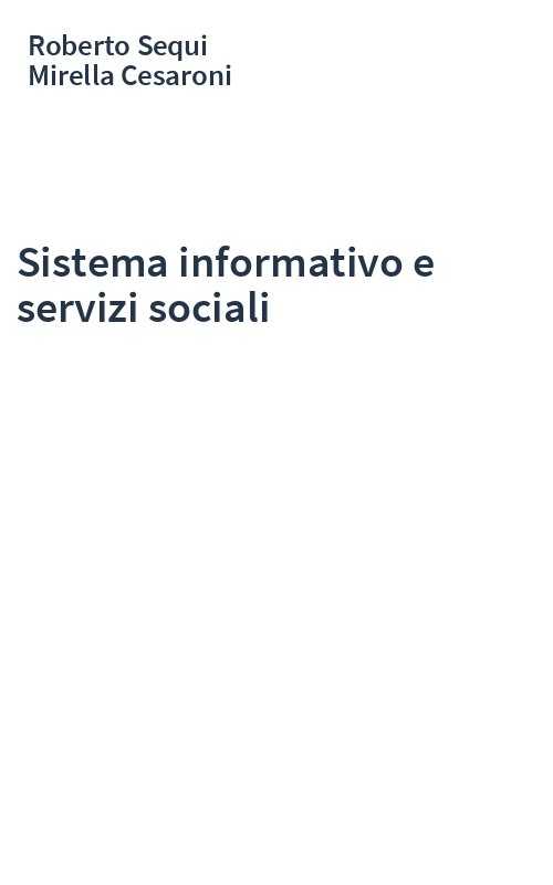 Sistema informativo e servizi sociali