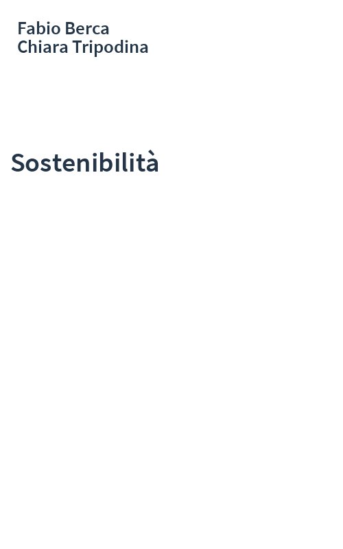 Sostenibilità