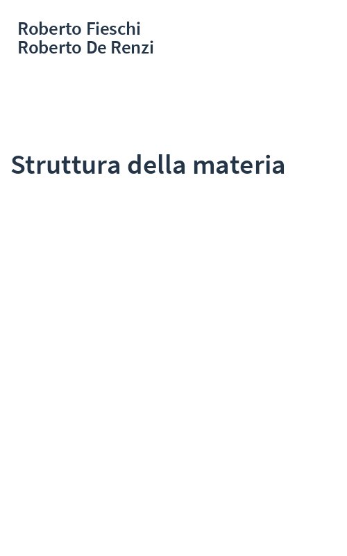 Struttura della materia