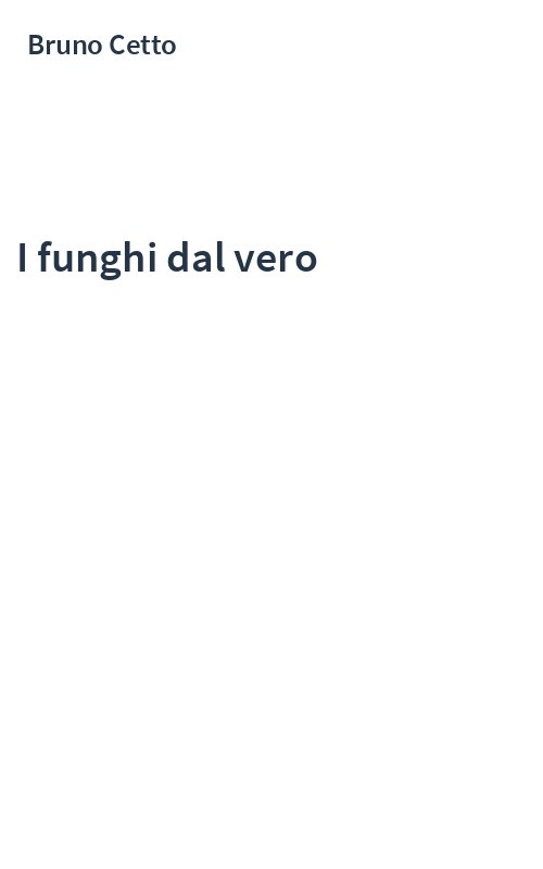 I funghi dal vero