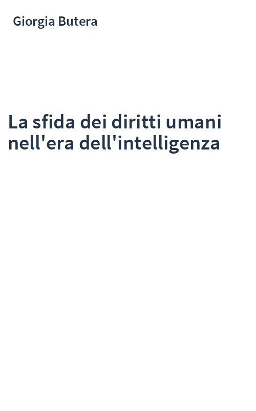 La sfida dei diritti umani nell'era dell'intelligenza