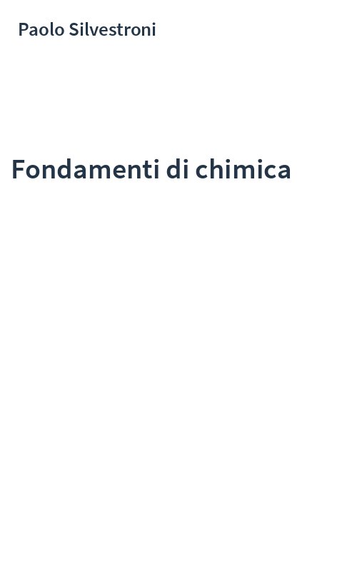 Fondamenti di chimica