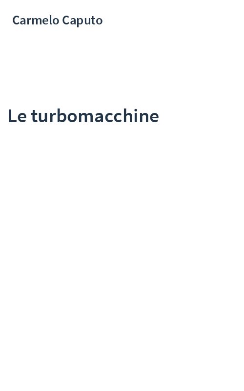 Le turbomacchine
