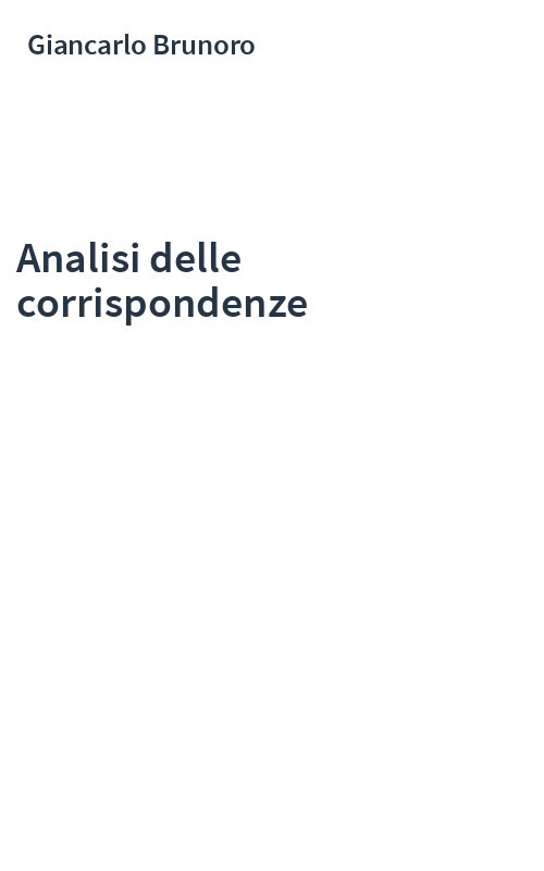 Analisi delle corrispondenze