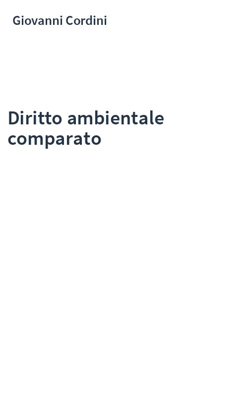 Diritto ambientale comparato