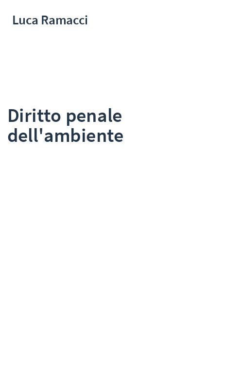 Diritto penale dell'ambiente