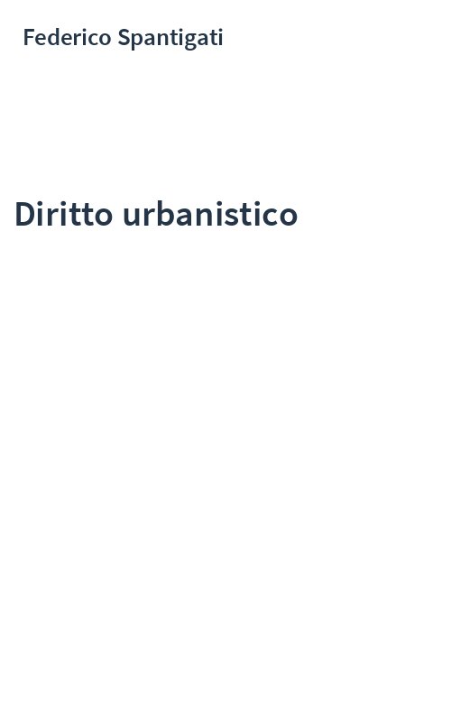 Diritto urbanistico