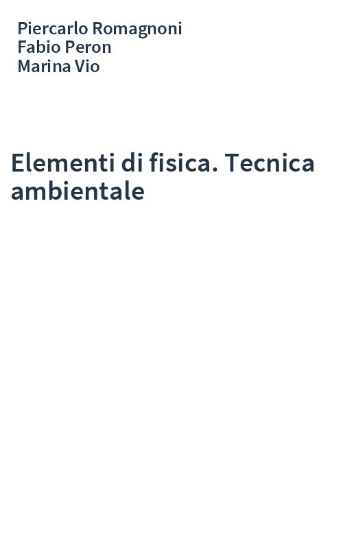 Elementi di fisica. Tecnica ambientale