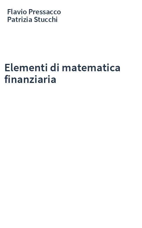 Elementi di matematica finanziaria