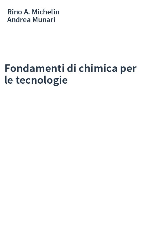 Fondamenti di chimica per le tecnologie