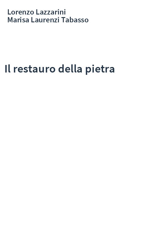 Il restauro della pietra