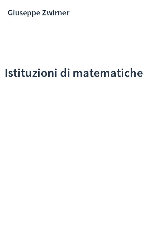 Istituzioni di matematiche