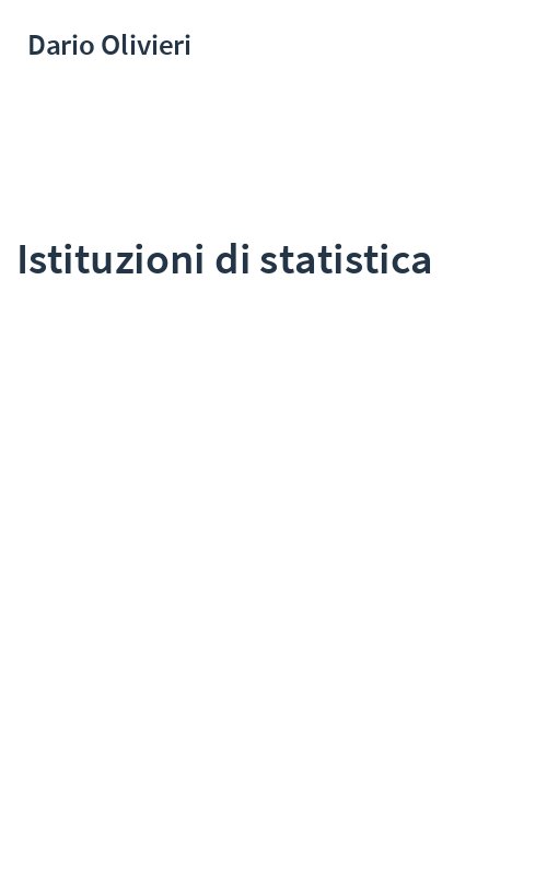 Istituzioni di statistica