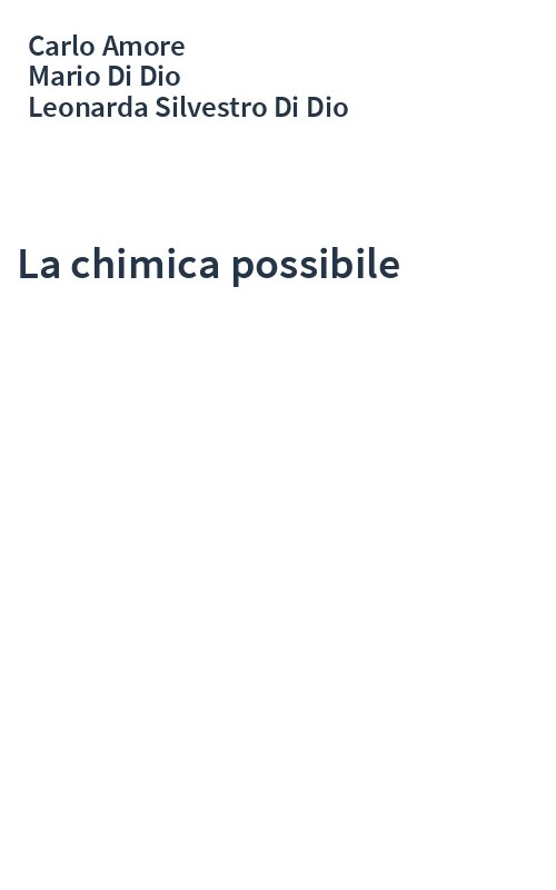 La chimica possibile