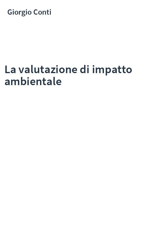 La valutazione di impatto ambientale