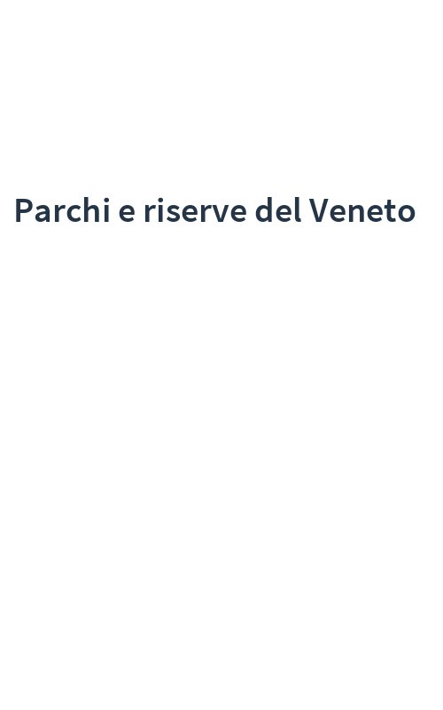 Parchi e riserve del Veneto