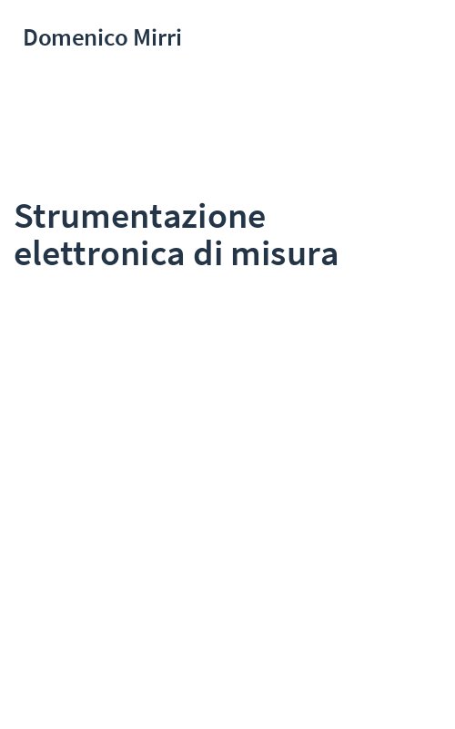 Strumentazione elettronica di misura