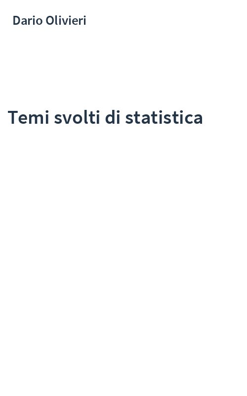 Temi svolti di statistica