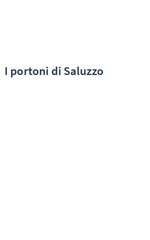 I portoni di Saluzzo