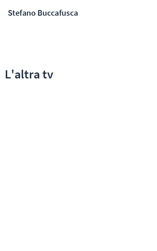 L'altra tv