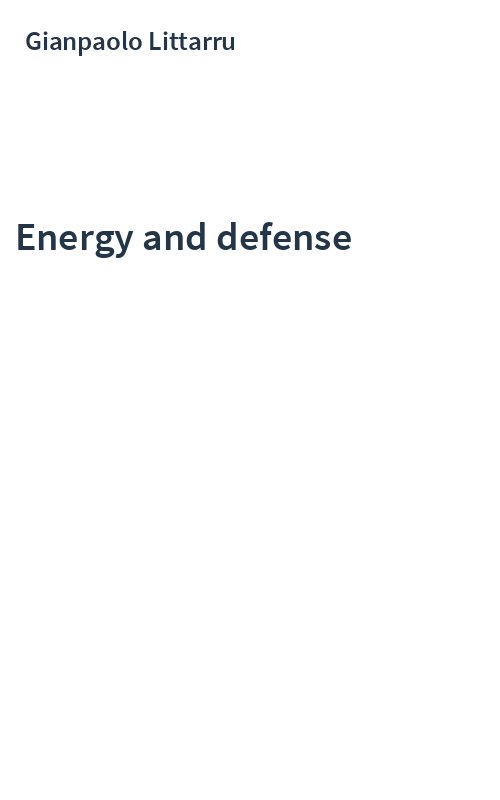 Energy and defense