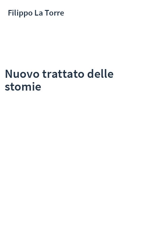Nuovo trattato delle stomie