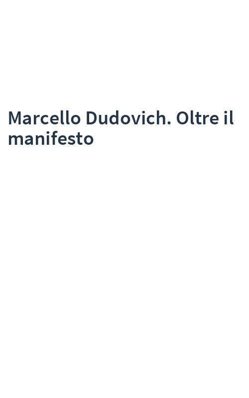 Marcello Dudovich. Oltre il manifesto