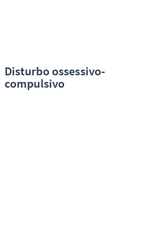 Disturbo ossessivo-compulsivo