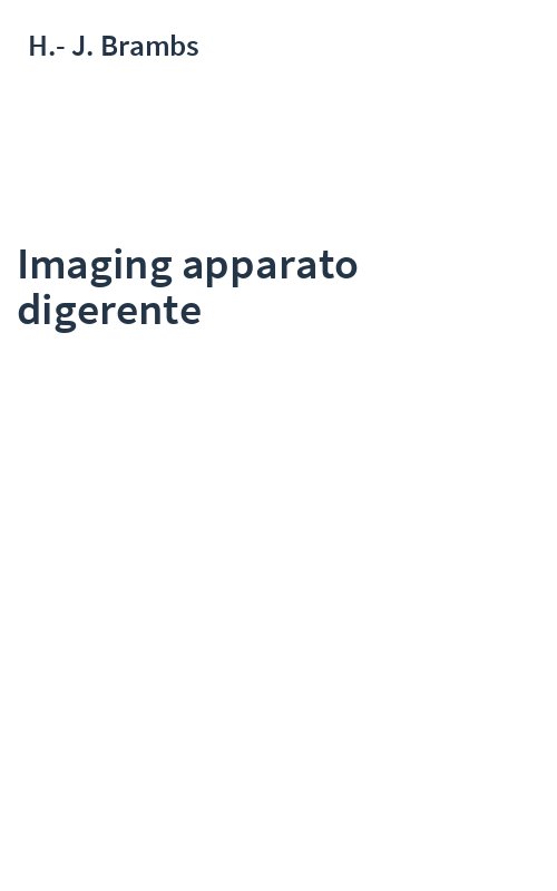Imaging apparato digerente