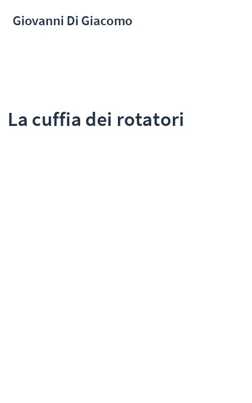 La cuffia dei rotatori