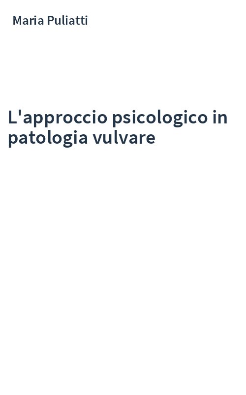 L'approccio psicologico in patologia vulvare