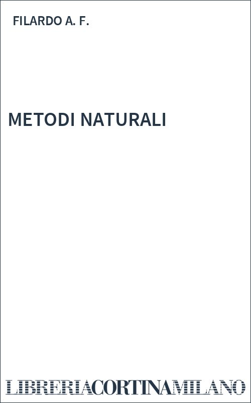 METODI NATURALI