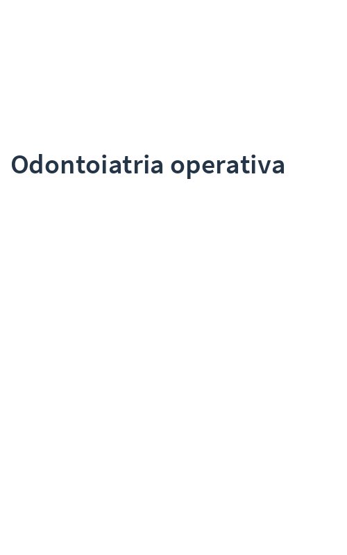 Odontoiatria operativa