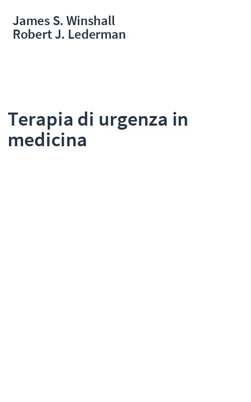 Terapia di urgenza in medicina